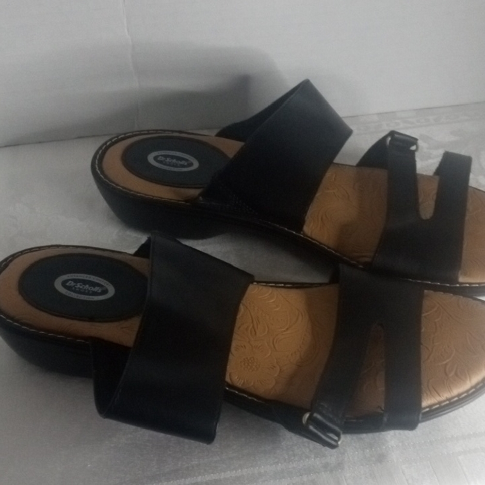 Dr.Schools Black Women's Sandals 10w
